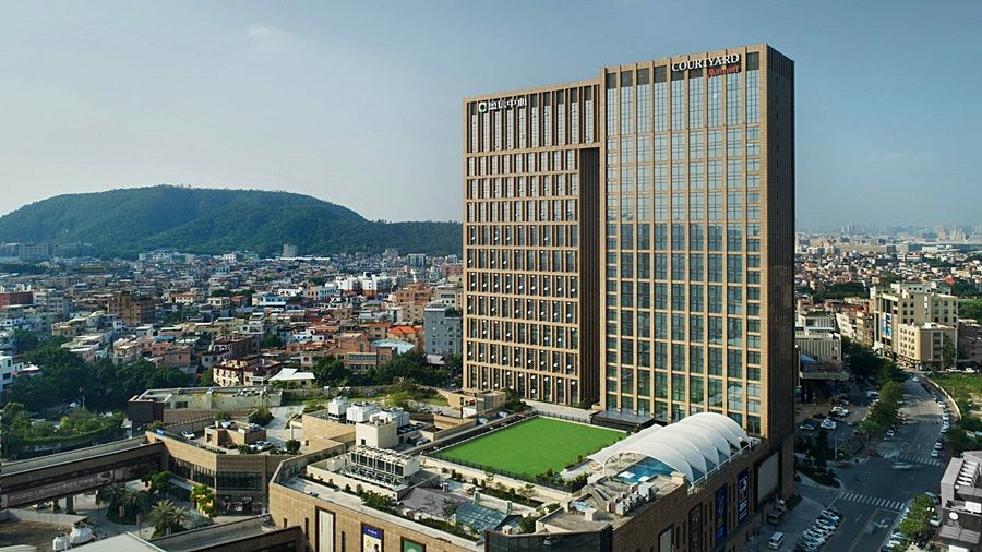 Courtyard By Marriott Shunde Longjiang, Near Furniture Fair Hotell Eksteriør bilde