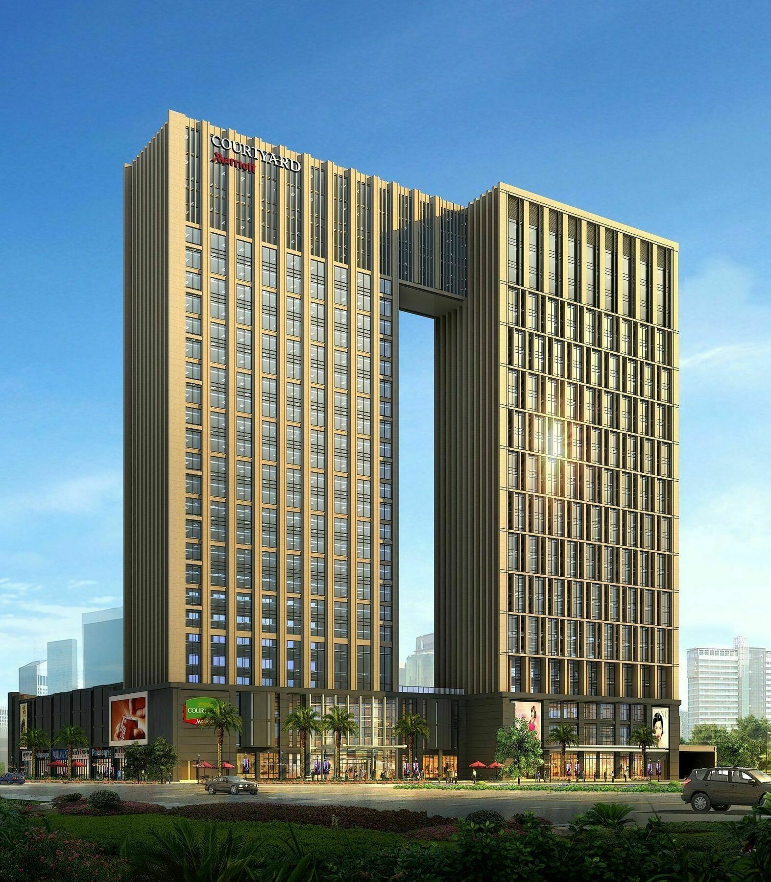 Courtyard By Marriott Shunde Longjiang, Near Furniture Fair Hotell Eksteriør bilde